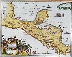 Yucatan Conventus Iuridici Hispania Novae Pars Occidentalis, et Guatamala Convetus Iuridicus