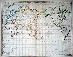 A Chart of the World According to Mercator's Projection, Showing the Latest Discoveries of Capt