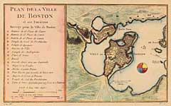 Plan de la Ville de Boston