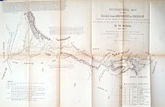 Topographical Map of the Road from Missouri to Oregon Commencing at the Mouth of the Kansas in the Missouri River and Ending at the Mouth of the Wallah Wallah in the Columbia