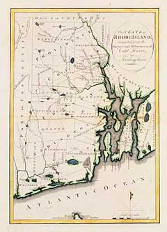 The State of Rhode Island compiled from the Surveys and Observations of Caleb Harris by Harding Harris