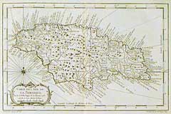 Carte De L' Isle de La Jamaique