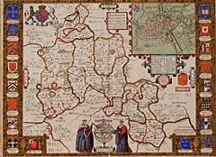 Oxfordshire Described with ye Citie and the Armes of the Colledges of ye Famous University