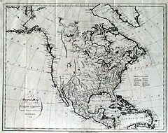 A General Map of North America Drawn from the Best Authorities