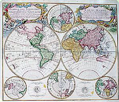 Planiglobii Terrestris Mappe-Monde
