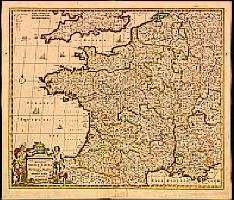 Accuratissima Galliae Tabula vulgo Royaume de France.