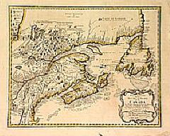 Partie Orientale de la Nouvelle France ou du Canada.