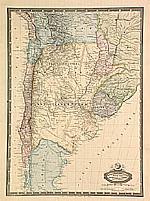 ..Argentine.. Etat Oriental de L'Uruguay, Chili et Paraguay.