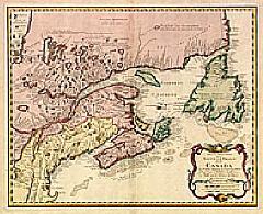 Partie Orientale de la Nouvelle France ou du Canada.