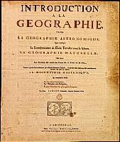 Introduction a la Geographie